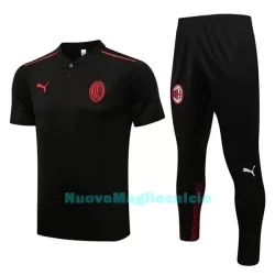 AC Milan Polo da Allenamento Uomo 2022-23 Nera AC Milan Polo da Allenamento Uomo 2022-23 Nera