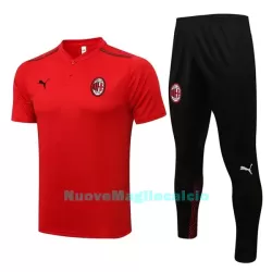 AC Milan Polo da Allenamento Uomo 2022-23 Rossa AC Milan Polo da Allenamento Uomo 2022-23 Rossa