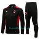 AC Milan Tute Felpe da Allenamento Uomo 1/4-Zip 2022-23 Nera