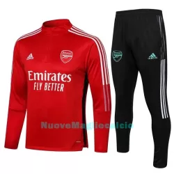 Arsenal Tute Felpe da Allenamento Bambino 1/4-Zip 2022-23 Rossa Arsenal Tute Felpe da Allenamento Bambino 1/4-Zip 2022-23 Rossa