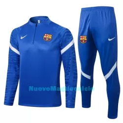 Barcellona Tute Felpe da Allenamento Uomo 1/4-Zip 2022-23 Bianca Blu Barcellona Tute Felpe da Allenamento Uomo 1/4-Zip 2022-23 Bianca Blu