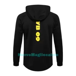 BVB Borussia Dortmund Felpe con Cappuccio da Allenamento Uomo 2022-23 Nera