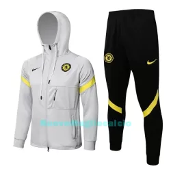 Chelsea Felpe con Cappuccio da Allenamento Uomo 2022-23 Grigio Chiaro Chelsea Felpe con Cappuccio da Allenamento Uomo 2022-23 Grigio Chiaro