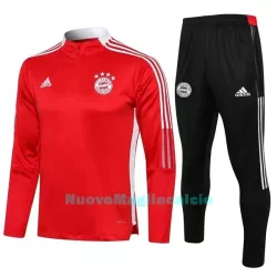 FC Bayern Monaco Tute Felpe da Allenamento Bambino 1/4-Zip 2022-23 Rossa FC Bayern Monaco Tute Felpe da Allenamento Bambino 1/4-Zip 2022-23 Rossa