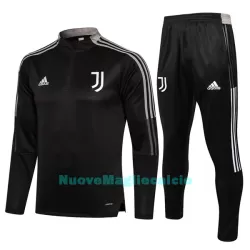 Juventus Tute Felpe da Allenamento Bambino 1/4-Zip 2022-23 Grigio Scuro Juventus Tute Felpe da Allenamento Bambino 1/4-Zip 2022-23 Grigio Scuro