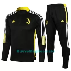 Juventus Tute Felpe da Allenamento Bambino 1/4-Zip 2022-23 Nera Juventus Tute Felpe da Allenamento Bambino 1/4-Zip 2022-23 Nera