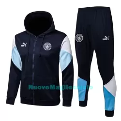 Manchester City Felpe con Cappuccio da Allenamento Uomo 2022-23 Blu Manchester City Felpe con Cappuccio da Allenamento Uomo 2022-23 Blu