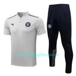 Manchester City Polo da Allenamento Uomo 2022-23 Grigio Chiaro Manchester City Polo da Allenamento Uomo 2022-23 Grigio Chiaro