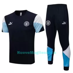 Manchester City Tute in maglia da allenamento Uomo 2022-23 Blu Manchester City Tute in maglia da allenamento Uomo 2022-23 Blu