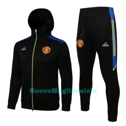 Manchester United Champions League Felpe con Cappuccio da Allenamento Uomo 2022-23 Nera Manchester United Champions League Felpe con Cappuccio da Allenamento Uomo 2022-23 Nera