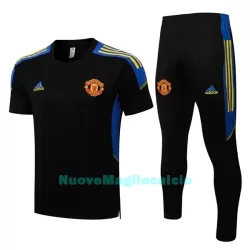 Manchester United Champions League Tute in maglia da allenamento Uomo 2022-23 Giallo Nero Manchester United Champions League Tute in maglia da allenamento Uomo 2022-23 Giallo Nero