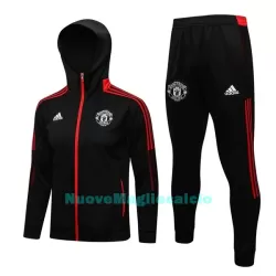 Manchester United Felpe con Cappuccio da Allenamento Uomo 2022-23 Rossa Nera Manchester United Felpe con Cappuccio da Allenamento Uomo 2022-23 Rossa Nera