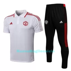 Manchester United Polo da Allenamento Uomo 2022-23 Bianco Rosso Bianco Manchester United Polo da Allenamento Uomo 2022-23 Bianco Rosso Bianco