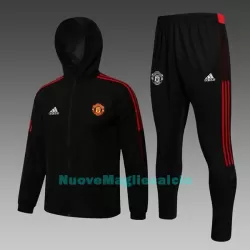 Manchester United Tuta da allenamento Windrunner Uomo 2022-23 Nera Manchester United Tuta da allenamento Windrunner Uomo 2022-23 Nera