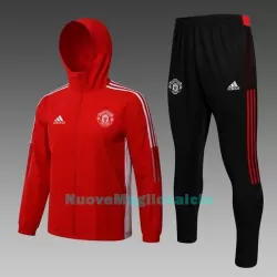 Manchester United Tuta da allenamento Windrunner Uomo 2022-23 Rossa Manchester United Tuta da allenamento Windrunner Uomo 2022-23 Rossa
