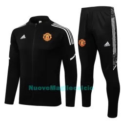 Manchester United Tute da giacca da allenamento Bambino 2022-23 Bianca Nera Manchester United Tute da giacca da allenamento Bambino 2022-23 Bianca Nera