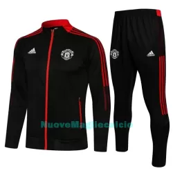Manchester United Tute da giacca da allenamento Bambino 2022-23 Nera Manchester United Tute da giacca da allenamento Bambino 2022-23 Nera
