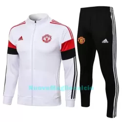 Manchester United Tute da giacca da allenamento Uomo 2022-23 Bianco Rosso Nero Manchester United Tute da giacca da allenamento Uomo 2022-23 Bianco Rosso Nero