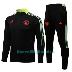 Manchester United Tute da giacca da allenamento Uomo 2022-23 Giallo Nero Manchester United Tute da giacca da allenamento Uomo 2022-23 Giallo Nero