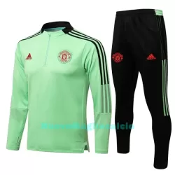 Manchester United Tute Felpe da Allenamento Uomo 1/4-Zip 2022-23 Verde Manchester United Tute Felpe da Allenamento Uomo 1/4-Zip 2022-23 Verde