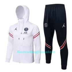 Paris Saint-Germain Felpe con Cappuccio da Allenamento Uomo 2022-23 Bianca Paris Saint-Germain Felpe con Cappuccio da Allenamento Uomo 2022-23 Bianca