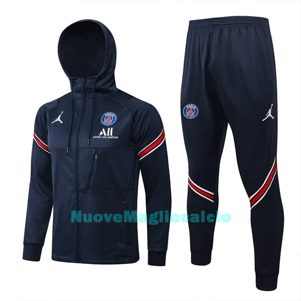 Paris Saint-Germain Felpe con Cappuccio da Allenamento Uomo 2022-23 Blu