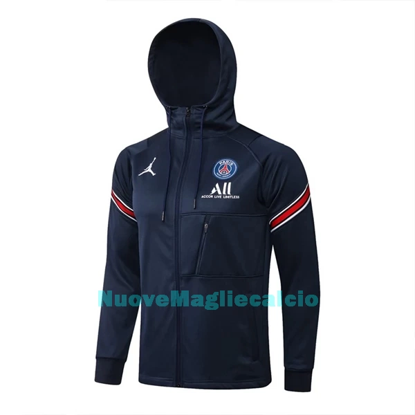 Paris Saint-Germain Felpe con Cappuccio da Allenamento Uomo 2022-23 Blu