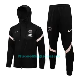 Paris Saint-Germain Felpe con Cappuccio da Allenamento Uomo 2022-23 Rosa Nera Paris Saint-Germain Felpe con Cappuccio da Allenamento Uomo 2022-23 Rosa Nera