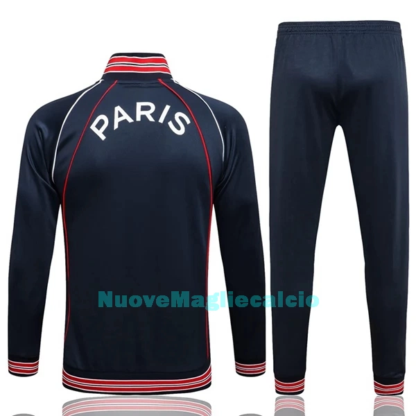 Paris Saint-Germain Tute da giacca da allenamento Uomo 2022-23 Blu Rossa