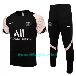 Paris Saint-Germain Tute in maglia da allenamento Uomo 2022-23 Rosa Nera Paris Saint-Germain Tute in maglia da allenamento Uomo 2022-23 Rosa Nera