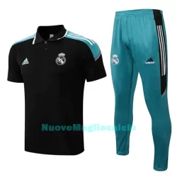 Real Madrid Polo da Allenamento Uomo 2022-23 Nero Blu Real Madrid Polo da Allenamento Uomo 2022-23 Nero Blu