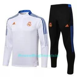 Real Madrid Tute Felpe da Allenamento Uomo 1/4-Zip 2022-23 Bianco Blu Real Madrid Tute Felpe da Allenamento Uomo 1/4-Zip 2022-23 Bianco Blu