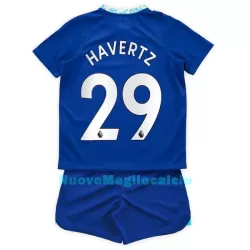 Completo calcio Chelsea Havertz 29 Bambino Primo 2022-23 Completo calcio Chelsea Havertz 29 Bambino Primo 2022-23