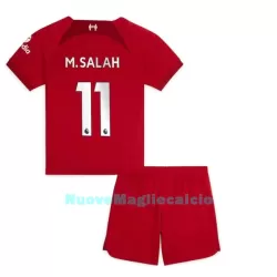 Completo calcio Liverpool M.Salah 11 Bambino Primo 2022-23 Completo calcio Liverpool M.Salah 11 Bambino Primo 2022-23