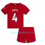 Completo calcio Liverpool Virgil 4 Bambino Primo 2022-23