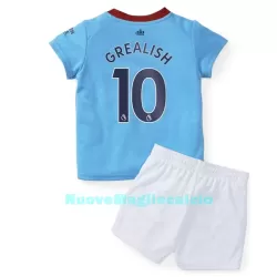 Completo calcio Manchester City Grealish 10 Bambino Primo 2022-23 Completo calcio Manchester City Grealish 10 Bambino Primo 2022-23