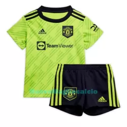 Completo calcio Manchester United Bambino 3rd 2022-23 Completo calcio Manchester United Bambino 3rd 2022-23