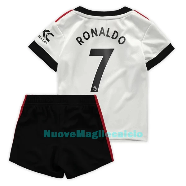 Completo calcio Manchester United Ronaldo 7 Bambino Secondo 2022-23