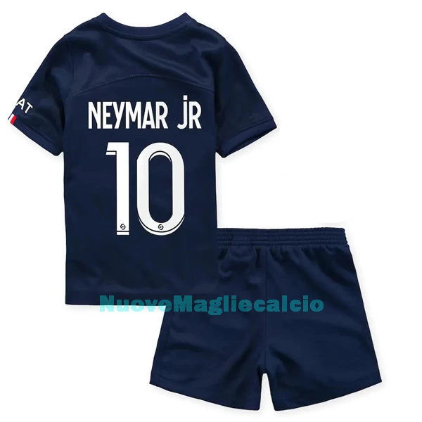 Completo calcio Paris Saint-Germain Neymar Jr 10 Bambino Primo 2022-23