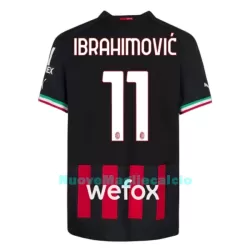 Maglia AC Milan Ibrahimovic 11 Uomo Primo 2022-23 Maglia AC Milan Ibrahimovic 11 Uomo Primo 2022-23