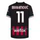 Maglia AC Milan Ibrahimovic 11 Uomo Primo 2022-23