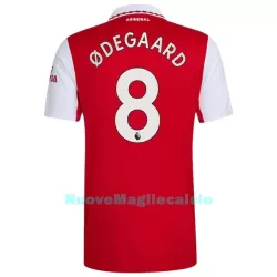 Maglia Arsenal Ødegaard 8 Uomo Primo 2022-23 Maglia Arsenal Ødegaard 8 Uomo Primo 2022-23