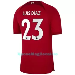 Maglia Liverpool Luis Díaz 23 Uomo Primo 2022-23 Maglia Liverpool Luis Díaz 23 Uomo Primo 2022-23
