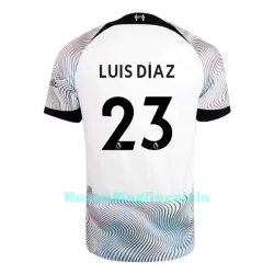 Maglia Liverpool Luis Díaz 23 Uomo Secondo 2022-23 Maglia Liverpool Luis Díaz 23 Uomo Secondo 2022-23