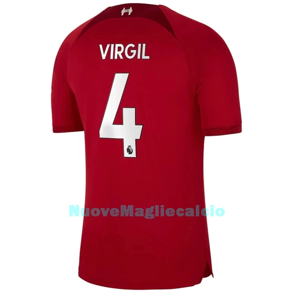 Maglia Liverpool Virgil 4 Uomo Primo 2022-23