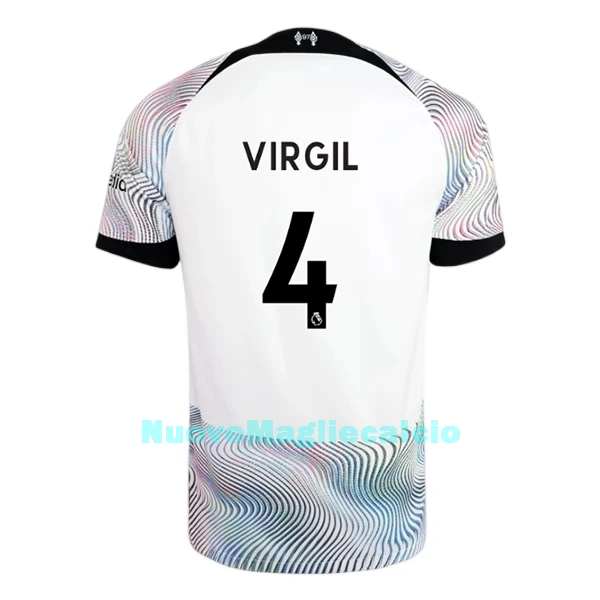 Maglia Liverpool Virgil 4 Uomo Secondo 2022-23