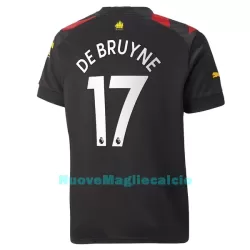 Maglia Manchester City De Bruyne 17 Uomo Secondo 2022-23 Maglia Manchester City De Bruyne 17 Uomo Secondo 2022-23