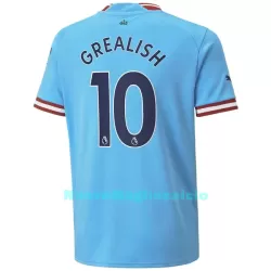 Maglia Manchester City Grealish 10 Uomo Primo 2022-23 Maglia Manchester City Grealish 10 Uomo Primo 2022-23