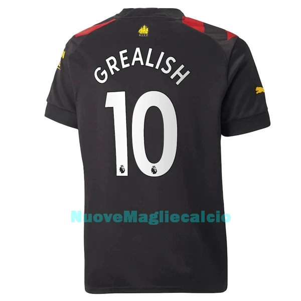 Maglia Manchester City Grealish 10 Uomo Secondo 2022-23