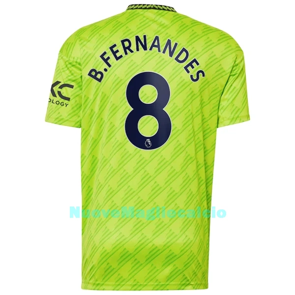 Maglia Manchester United Bruno Fernandes 8 Uomo 3rd 2022-23